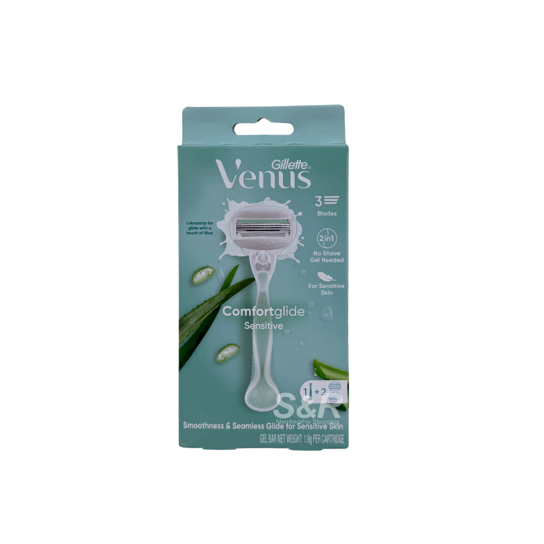 Gillette Venus Sensitive Razor 1+2 Set